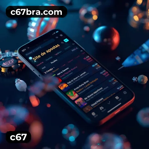 Aplicativo móvel c67 para iOS e Android